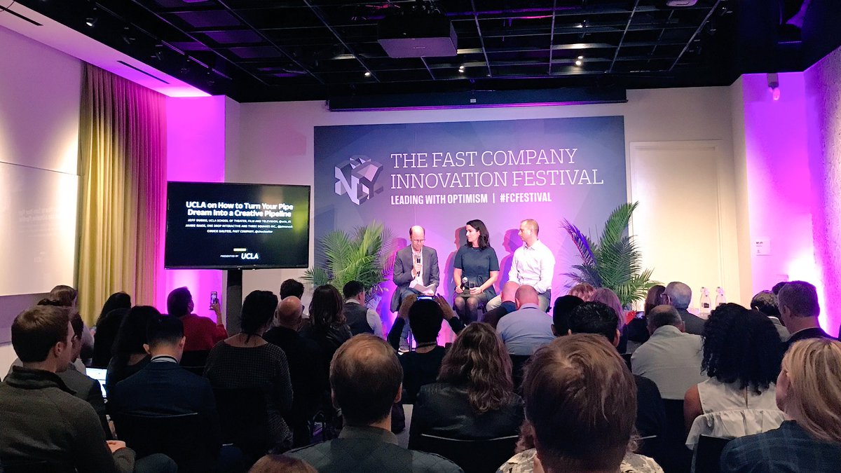 Hearing from <a href="/jaimenack/">Jaime Nack</a> and <a href="/UCLA_TFT/">TFT at UCLA</a> in building your "pipe" dream at today's #FCFestival in NYC.