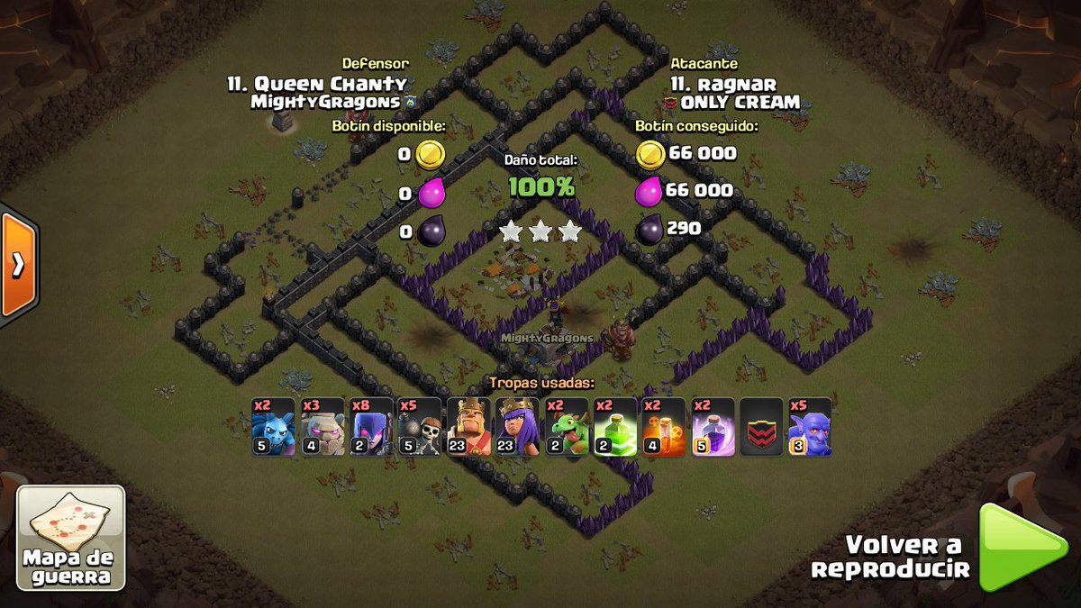 Este primer ataque con pleno se lo regaló a toda la familia cream que me a acogido como a uno más, felicidades por el primer aniversario