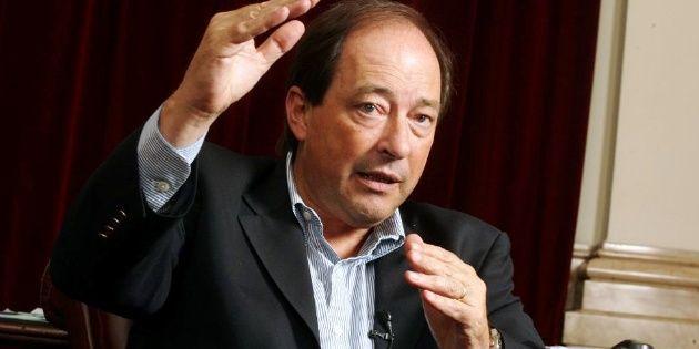 Cronistacom's tweet photo. Para @SanzErnesto "Después de Alfonsín no hay nadie más progresista que Mauricio Macri" https://t.co/Ygdtva1T5p https://t.co/oqXxH1VWdE