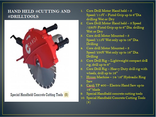 Jean_lubis's tweet photo. Heavy duty hand held concrete cutting &amp; drill tools at a reasonable price at: https://t.co/30vNv3qtNM
#drillingmachine #cuttingtools https://t.co/Dm9dFcycgx