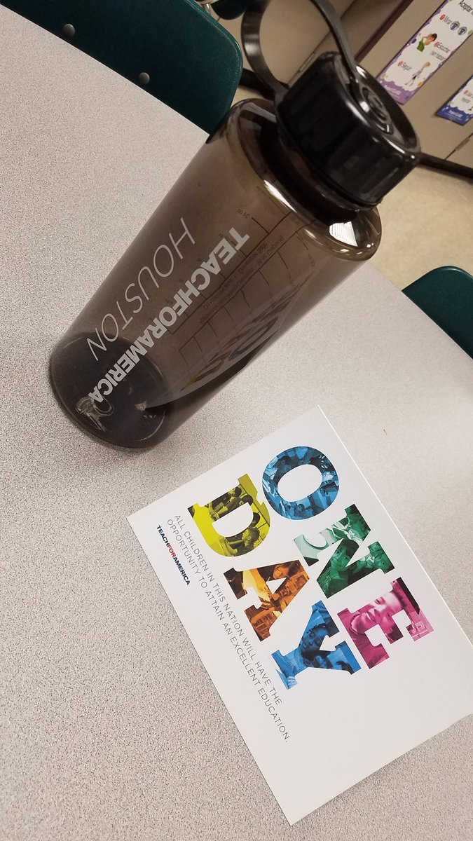 mr_kool's tweet photo. All children in this nation will have the opportunity to attain an #ExcellentEducation #TeachForAmerica. We are doing our part @TfeHouston https://t.co/4OgNdE5ZtS