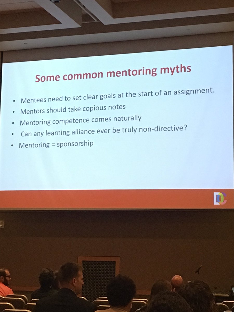 jarrad_plante's tweet photo. @Mentor2mentors, visiting professor, debunks some common mentoring myths. #2017MIConference @UNM https://t.co/hW2kUdz6fa
