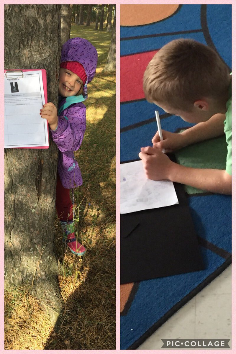 ButzerCarlie's tweet photo. Writing like #LemonySnicket @LadyEatonES on #TakeMeOutsideDay was so much fun it cont @lunch #flowerinthewind #crumblingleaves #tumblingtree https://t.co/C18no846lq