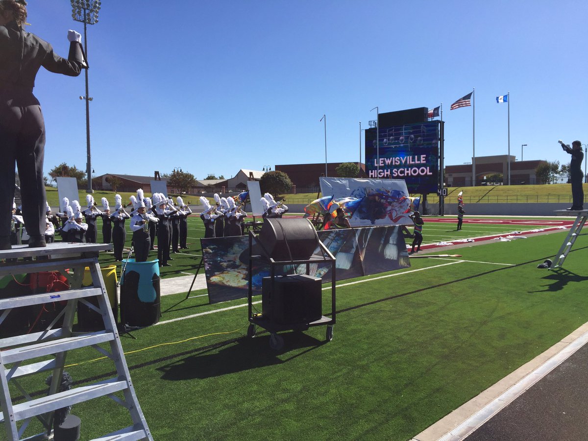 LewisvilleBand's tweet photo. Here are some pics from today's UIL performance! LHS received Straight 1's!! Congrats on great performance! #imagine https://t.co/HbhlYgbE7i
