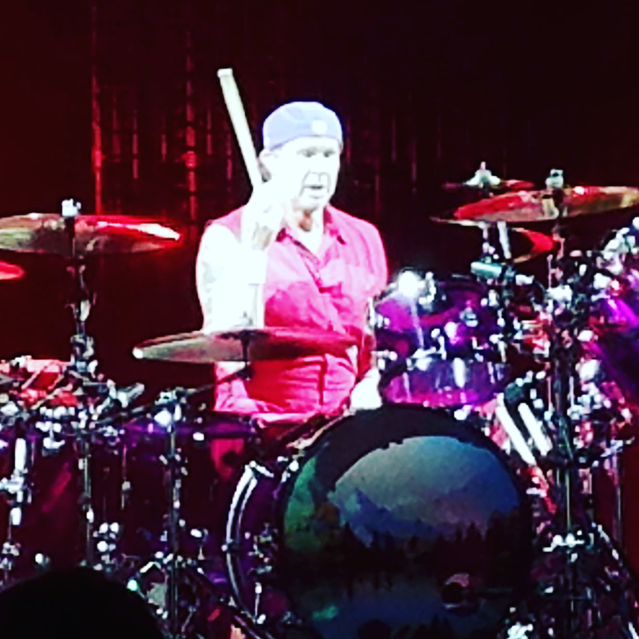 Happy birthday to the most amazing, talented and sexy as fuck drummer, Chad Smith! Happy 56th! Rock on! Love, Love! 