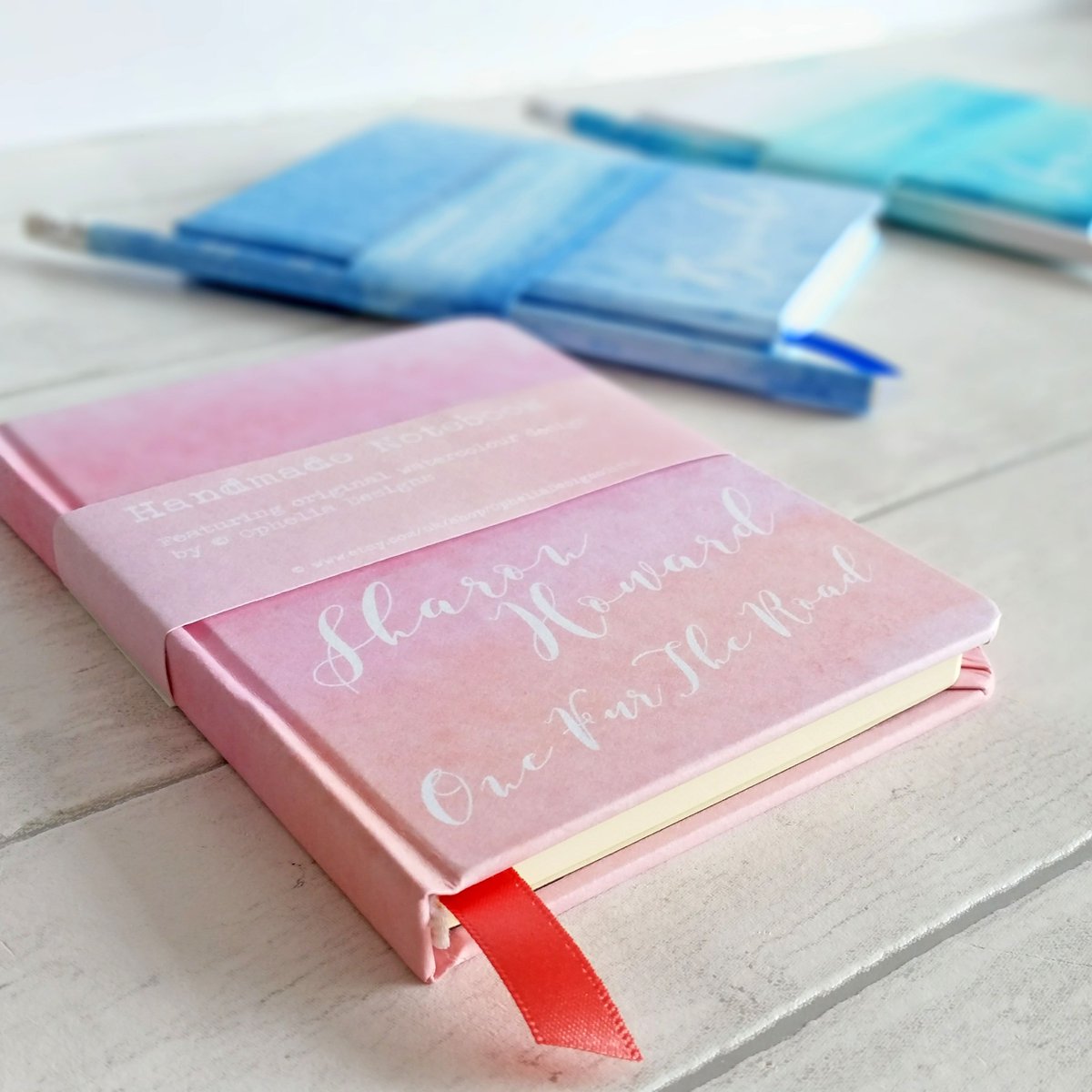 OpheliaDesigns's tweet photo. With 8 shades to choose from my #handmade #notebooks are sure to appeal to everyone on your gift list https://t.co/o9vaSwrgqH #personalised https://t.co/ZBtPkZaMdL