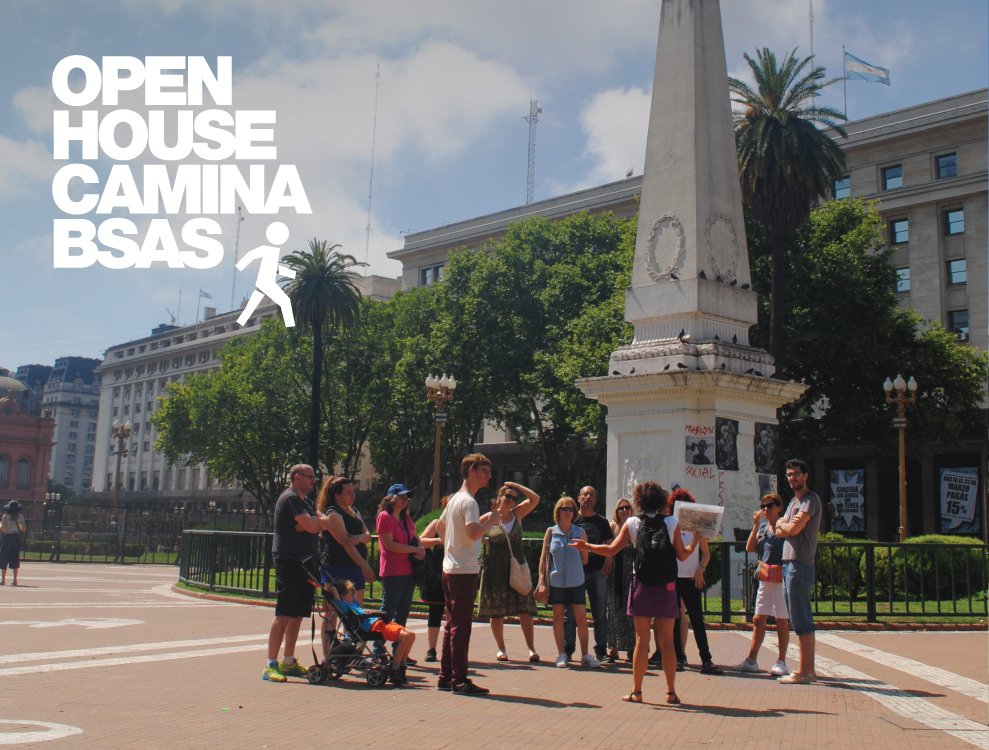 openhousebsas's tweet photo. Camina Bs As te propone recorrer la ciudad y redescubrirla de una manera diferente! No requiere inscripción previa! https://t.co/avzZtNPhNO https://t.co/HoqUM7fPX4