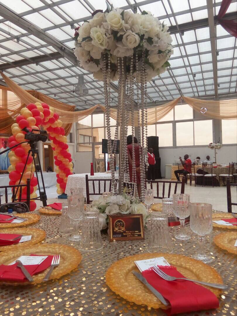 Esobevents's tweet photo. What we did last wknd @esobevents #PaOlomsAt80 #bigeighty #80thCelebration #Esobevents ☎️ 08023199887 https://t.co/W90GQ6WkKx