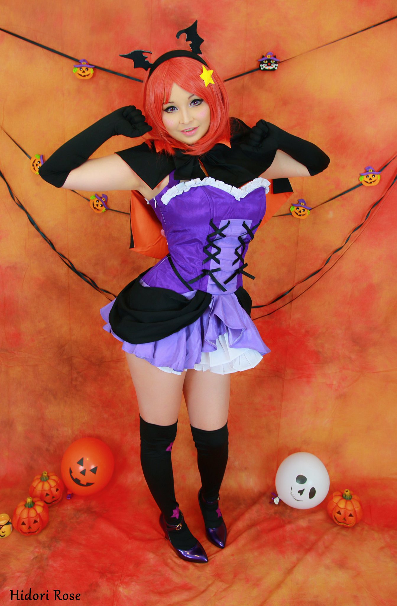 🌹Hidori Rose 🌹 on Twitter: "Maki Nishikino is here for Halloween. I managed to do this in time