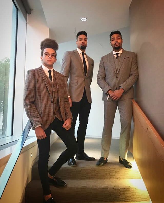 DVSuperFan's tweet image. 😎 Smart as ever boys all suited up ❤️💫✨ @AshleyBanjo @Jordan_Banjo @perrikiely