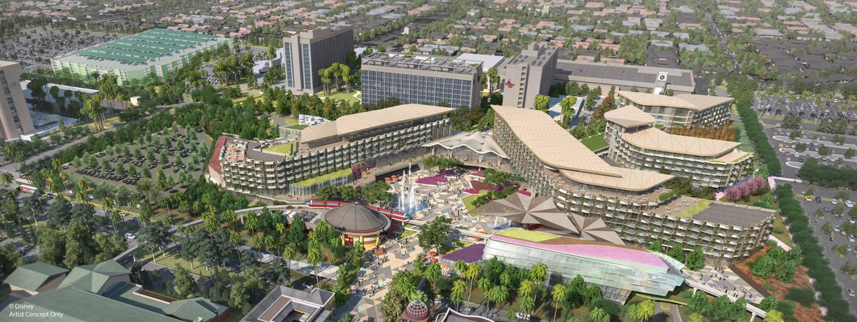 DisneyParks's tweet image. Just announced: New hotel coming to the @Disneyland Resort in 2021! bit.ly/2zENHQ6