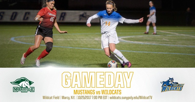 PolyWildcats's tweet photo. It's #Gameday for #PolyWSOC! The Lady Wildcats take on @MSCMustangs!
π - Marcy, NY
π - 7PM
πΉ - https://t.co/BdkRdNqD67
#MSCvsSPI
#d3soccer https://t.co/ElcizRJH81