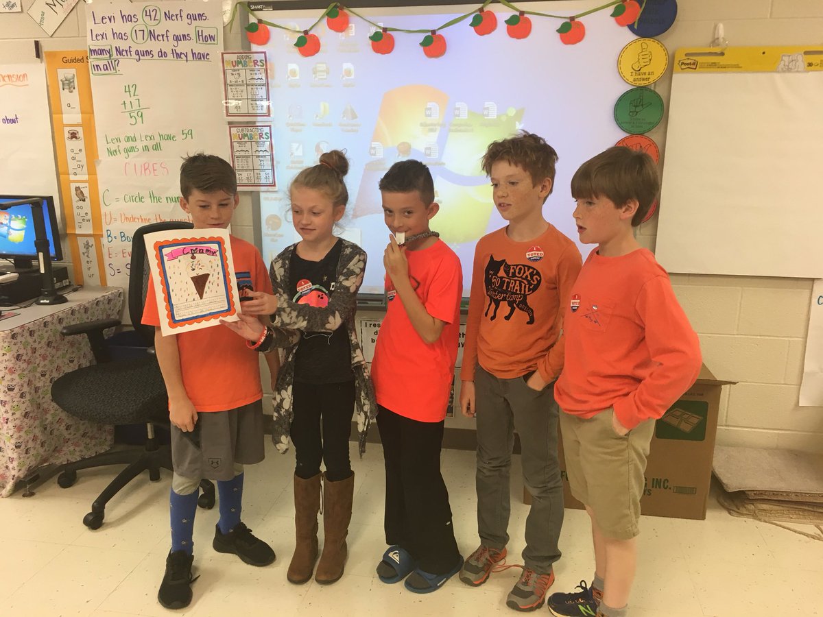 kmedmiston's tweet photo. Voters’ Registration Cards, Private Voting Booth, Campaign Posters, &amp; “I Voted Stickers”- great way to wrap up our unit on voting! https://t.co/6TwoZxXj76