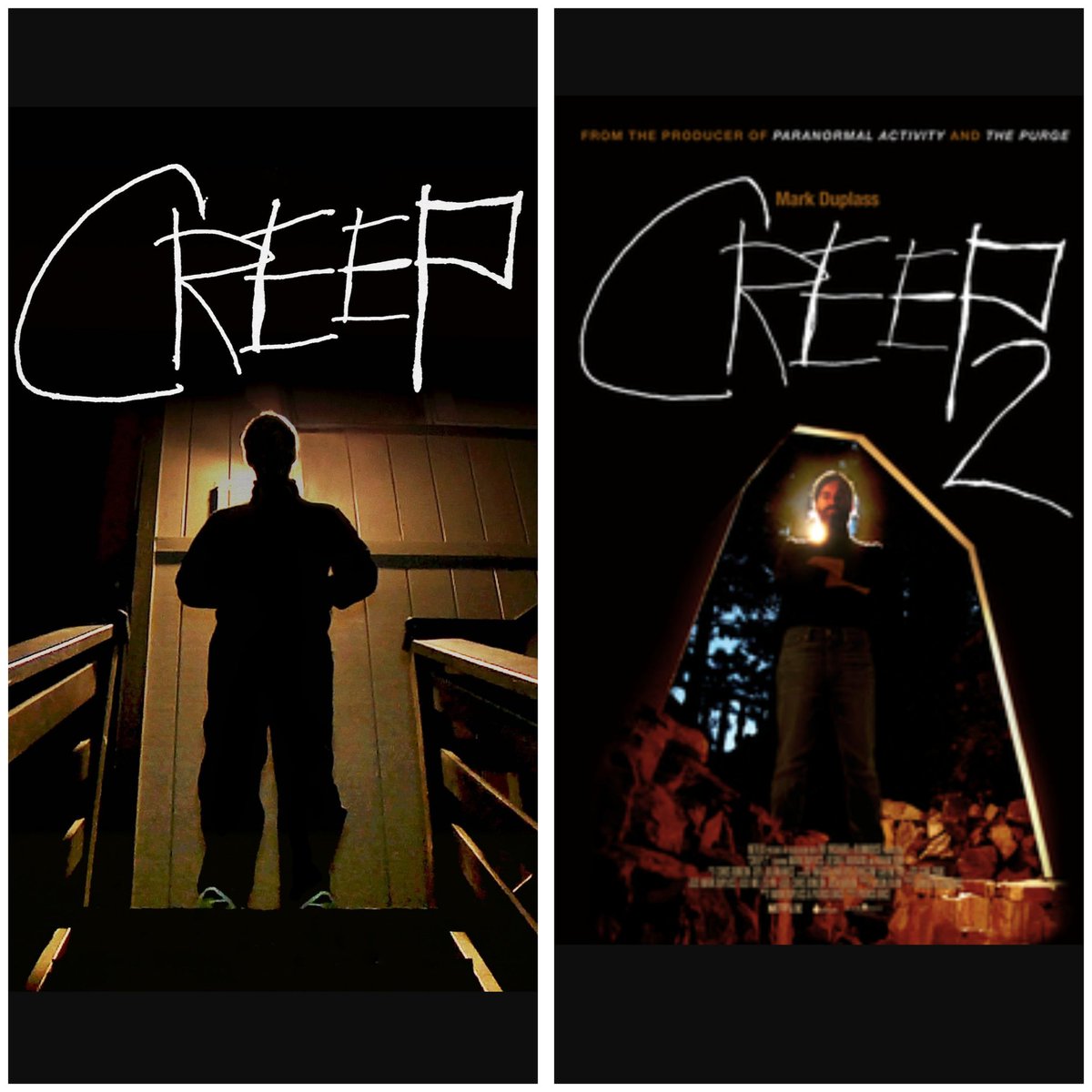 Creepfest happening now! Screening the @MarkDuplass masterpiece creep followed by creep 2! #creepfest #HorrorMovienight #creep #Creep2