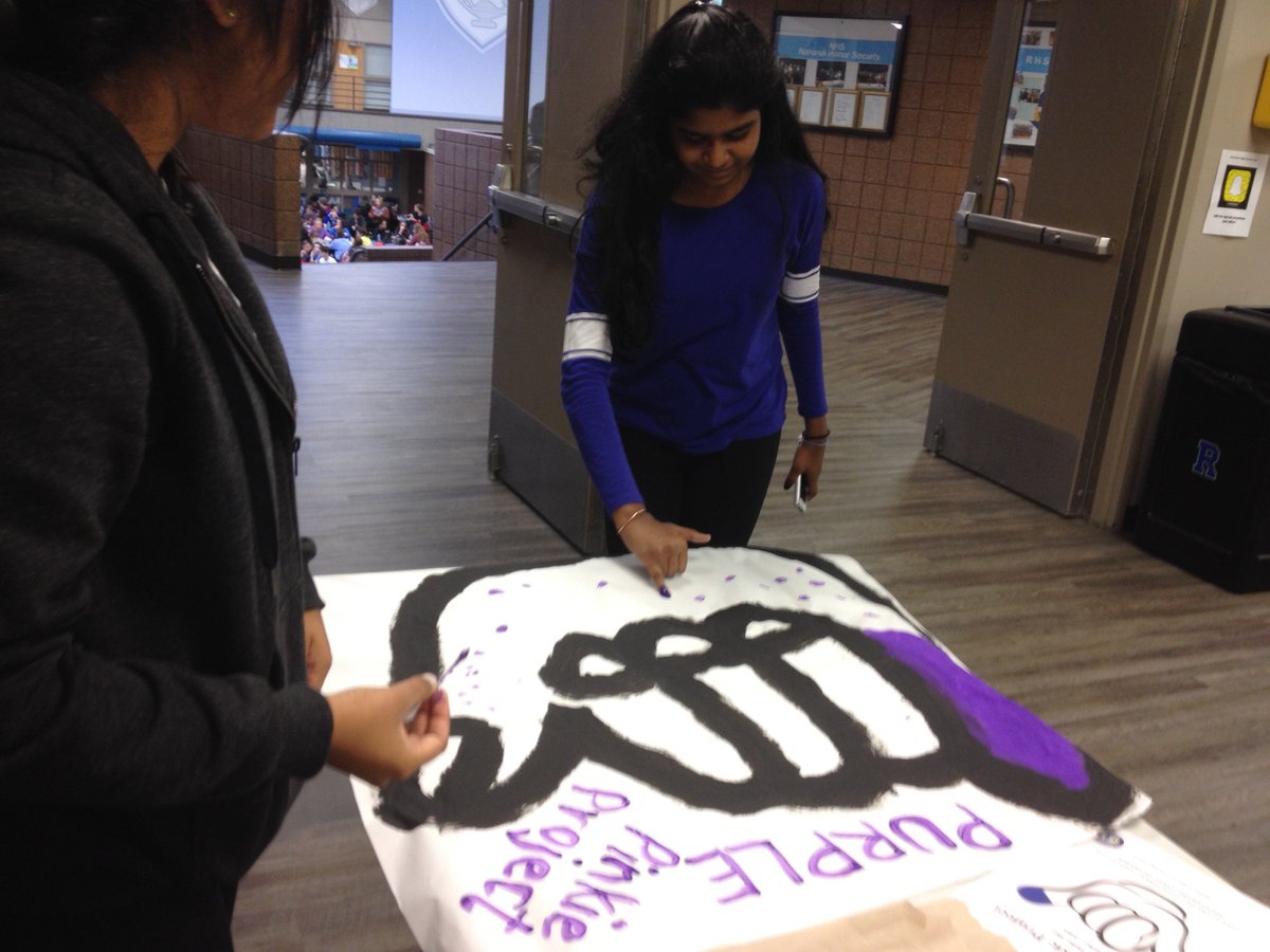 rocinteractclub's tweet photo. Our Purple Pinkie Project on #WorldPolioDay raised enough to save 500 kids from Polioππ! Way to go Rochester! #RcsRhsFalcons #Interact6380 https://t.co/WYVv4nzIXX