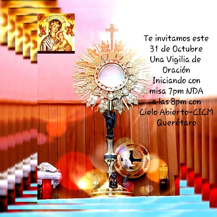 vero_orca's tweet photo. Te esperamos Parroquia Ntra Sra Perpetuo Socorro Carretas Qro. 31Oct a partir 7pm #VigiliaOraciónNDA2017PerpetuoSocorro https://t.co/sldsXbPjmW