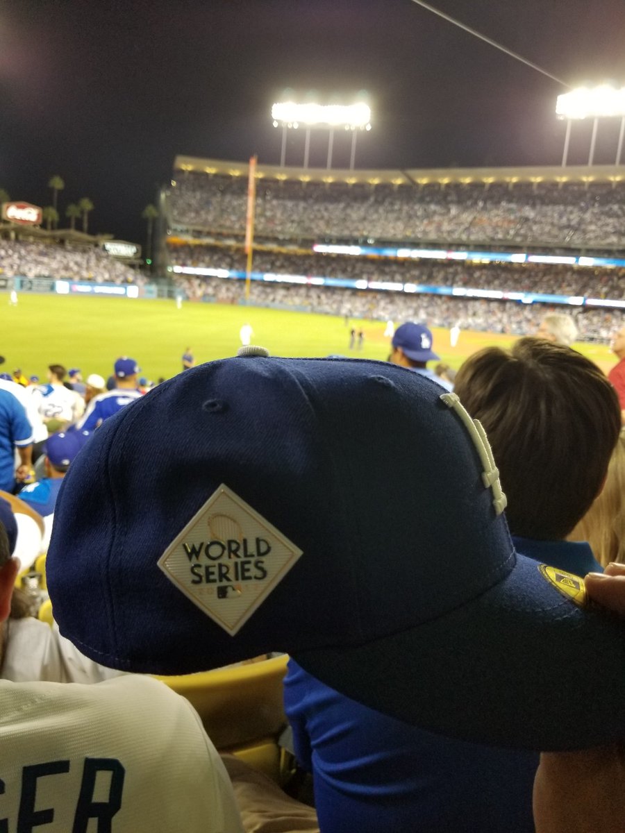 Runner03's tweet image. Dodgers World Series game! Big item off my bucket list! Let's go Dodgers! #WorldSeries #Dodgers #ThisTeam