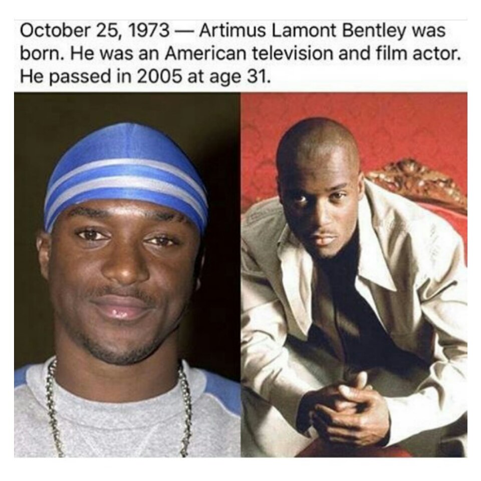 Happy Birthday Lamont Bentley 