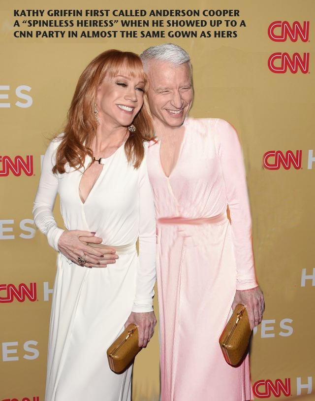 CNN is fake news yelled at Anderson Cooper on Halloween