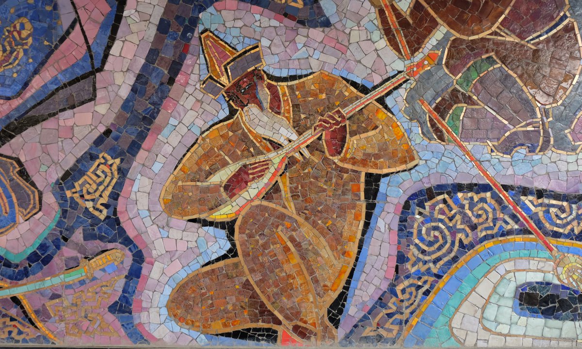 whitenoisecity's tweet photo. Even the names of the artists who created these mosaics are have mostly been lost: https://t.co/GjStyD3T6e #SecretStans https://t.co/h6bo36uVc2