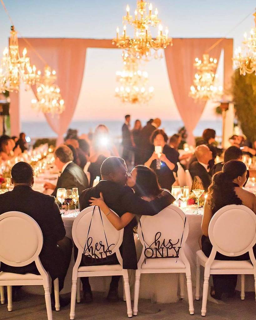 "Her One, His Only" || Photo: @kathleengeiberger | Venue: <a href="/Shuttersca/">Shutters on Beach</a> | Planning: @momentsbywayne | Florals @cultivatedesignory | Rentals: …