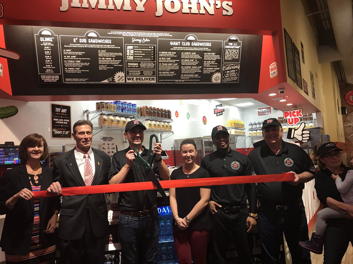 WretchedRoad's tweet photo. Congrats on the opening!  Love this place! #jimmyjohns #sogood #grandopening https://t.co/aqN2W83uka