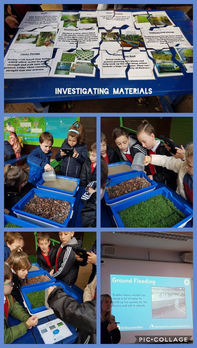 caedrawprimary's tweet photo. How do different materials let the water through? #year4@caedraw #ecoweek2017 https://t.co/nDqnw1A6Nv