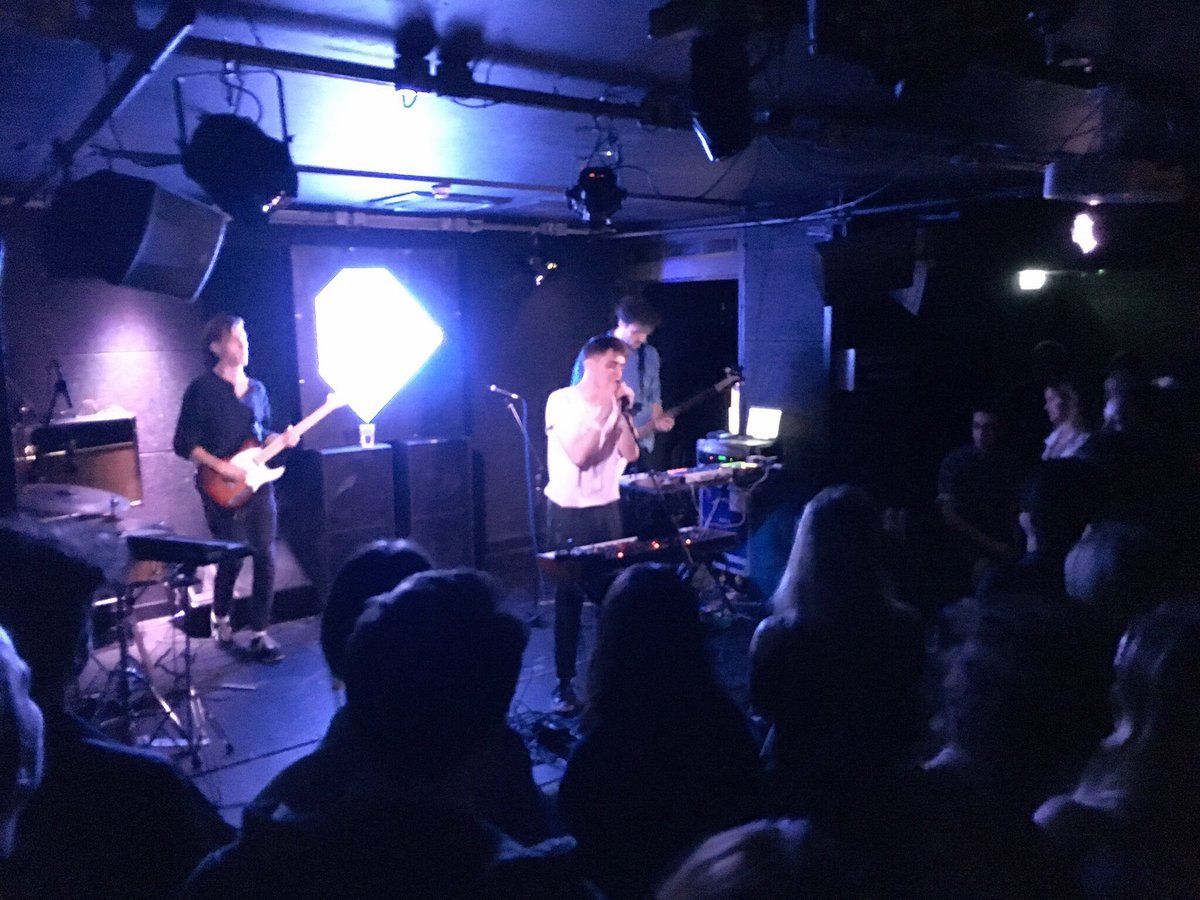 Fantastic <a href="/hellowhitekite/">White Kite</a> gig at <a href="/acehotel/">Ace Hotel</a> London tonight. Deserves better than my blurry pic, they absolutely killed it once again.