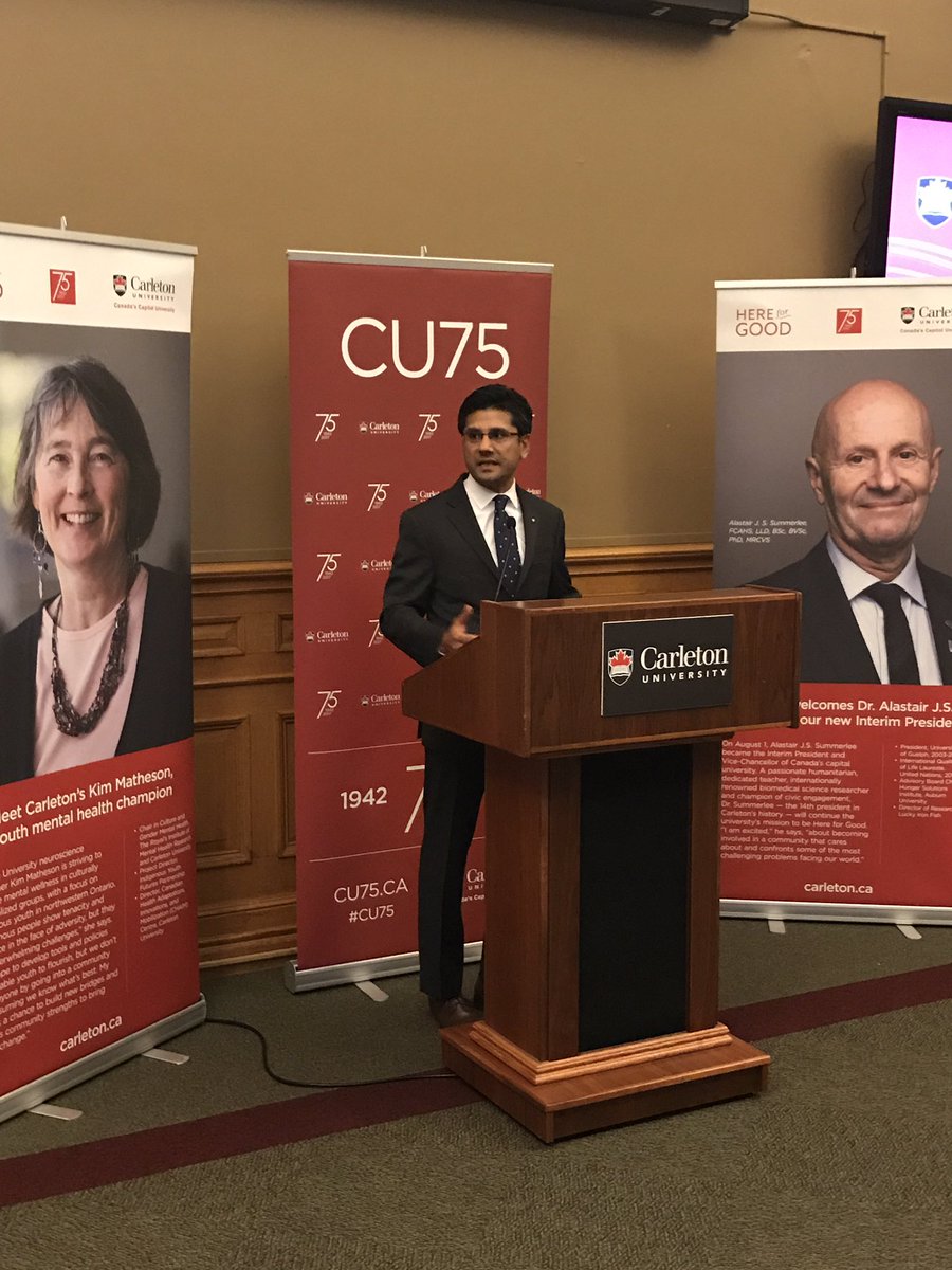 katejulien's tweet photo. What a great @Carleton_U event at Queens Park! My #PAPM degree helped set me on the path to my great role on team @Yasir_Naqvi. #CU75 https://t.co/xH3sqfXKdo