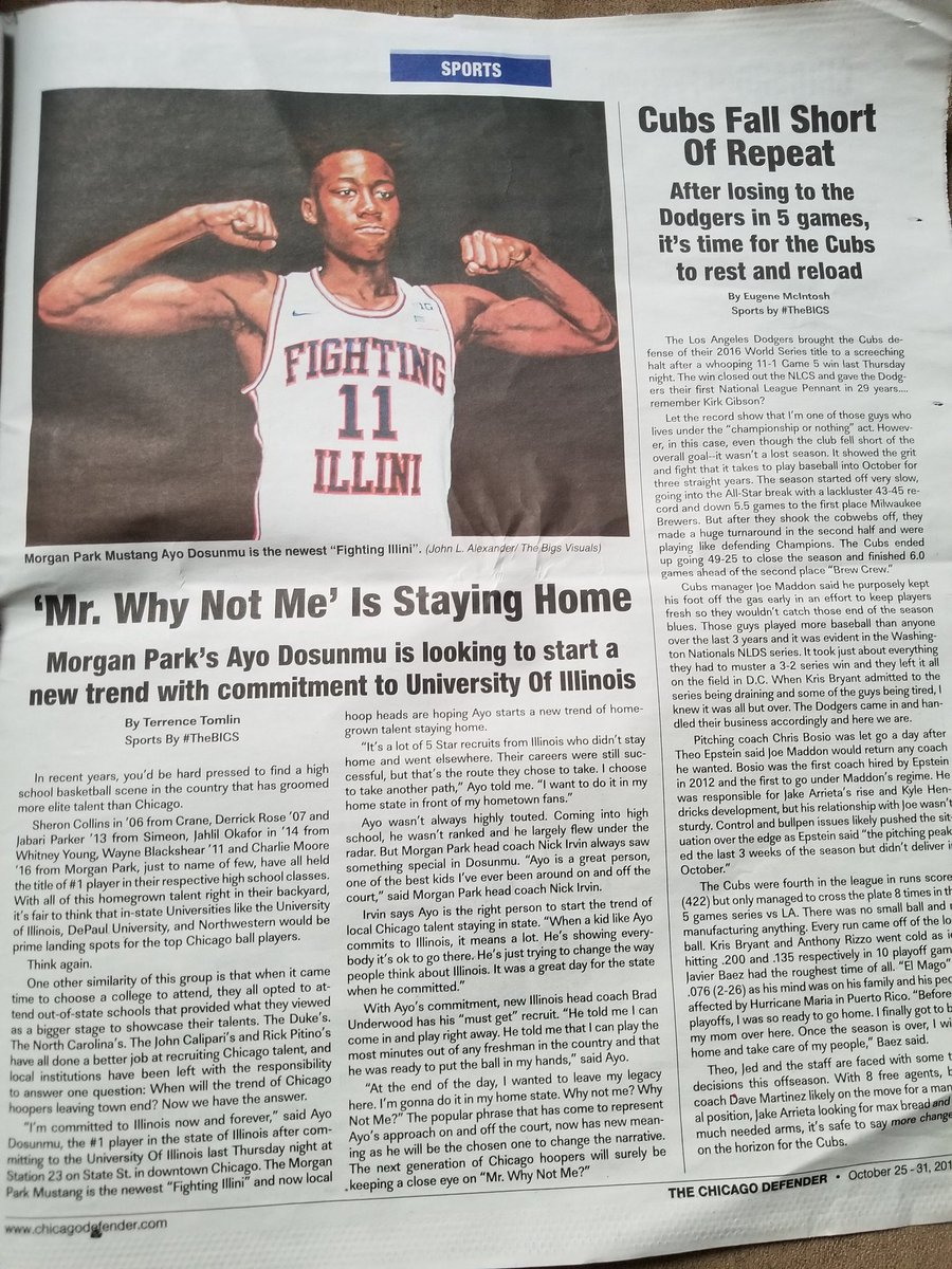 stayhumble's tweet photo. #TheBIGSWednesdays Do u have your copy? #ChiDefender #TheBIGS #ItsUS @itsthebigs https://t.co/Bv3CLRWfG5