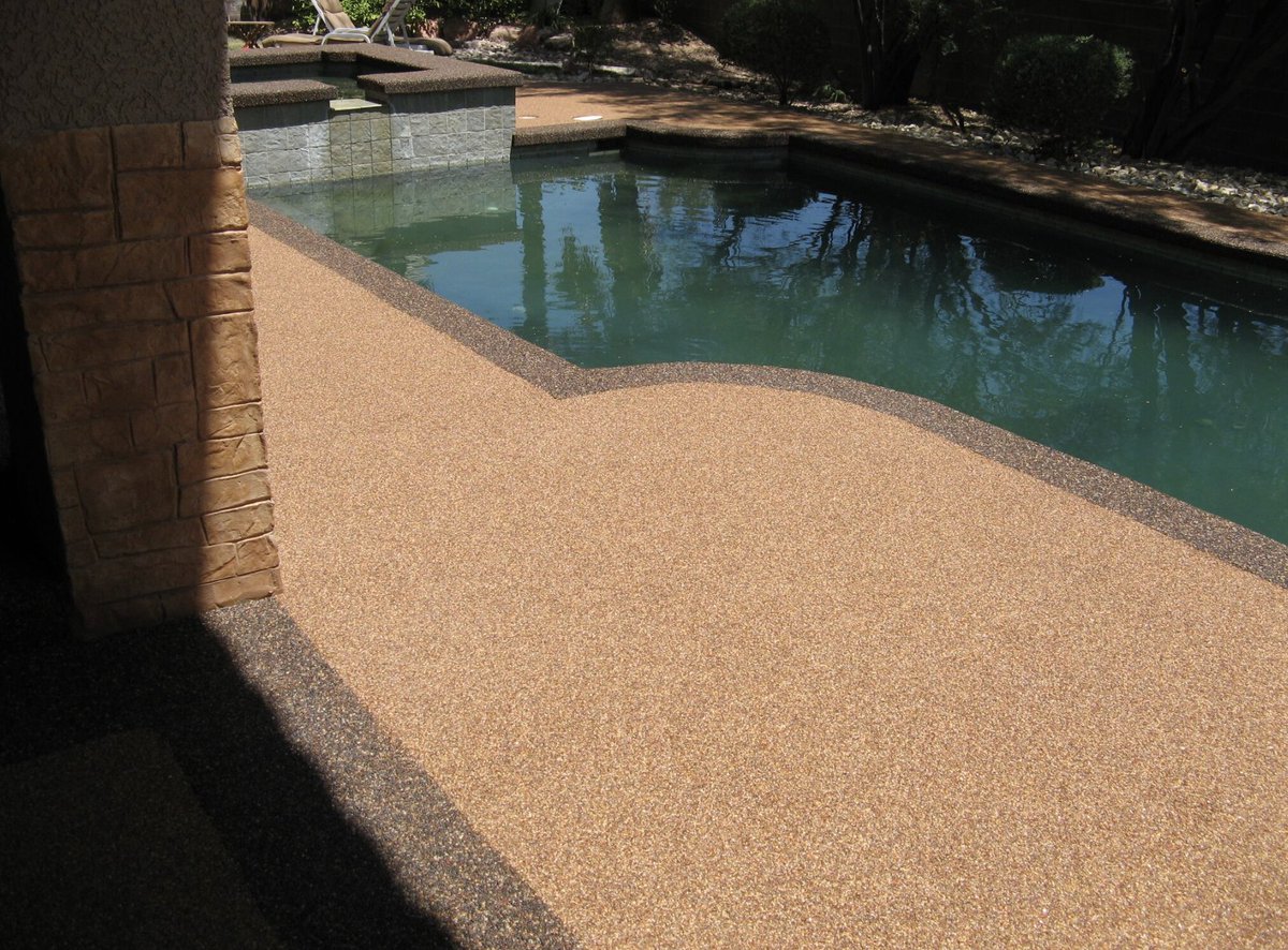 PebbleStoneUSA's tweet photo. https://t.co/oQKjG61RNh #EpoxyStone adds warmth &amp; #Beauty 2 ur #Pooldeck. #Patterns, #Designs &amp; #Color changes R customizable. #FreeEstimate https://t.co/8l3cQ1hQlG