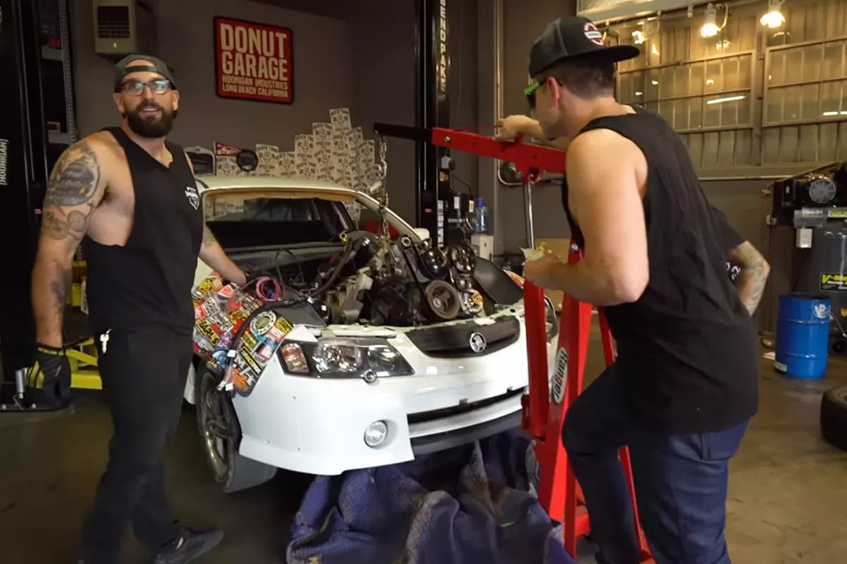 OversteerAUS's tweet photo. Hoonigan drops an engine in its Aussie project - https://t.co/1ivXPYF9lX https://t.co/1EeltqqVh4