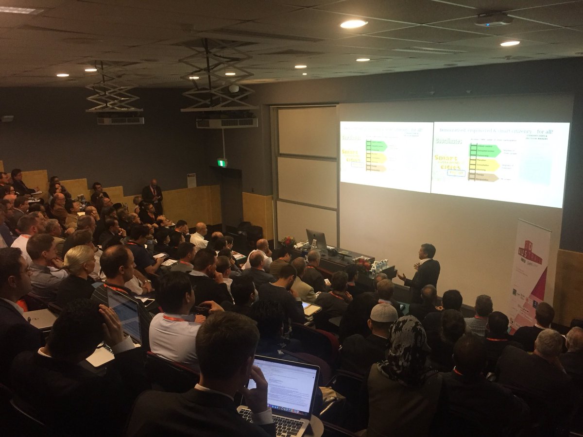 3DAustralia2017's tweet photo. Info->Knowledge->Wisdom Prof Greg Foliente presenting nD city systems and smarter citizenry #3dgeoinfo17 https://t.co/f56AM97tNZ