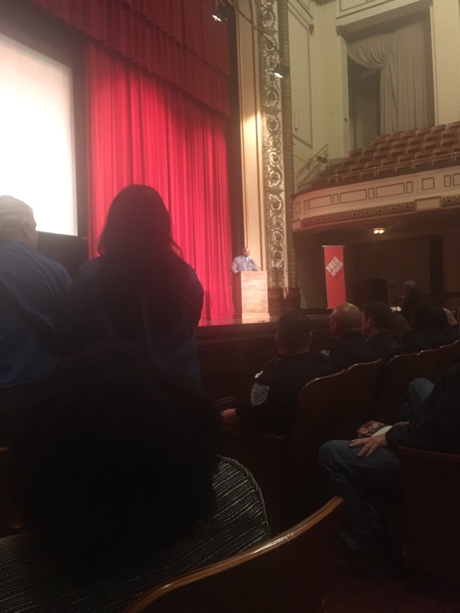 Terrydoepowe's tweet photo. Jelani Cobb Staff Writer for The New Yorker at Springfield Symphony Hall #springfieldpublicforum https://t.co/FRbcI3Koez