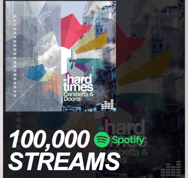 carabettadoons's tweet photo. 100,000 plays on @Spotify and counting. Thank you @__staticmusic and everyone out there for the love. #spotify #staticmusic #techhouse https://t.co/vy5JT6K7fL