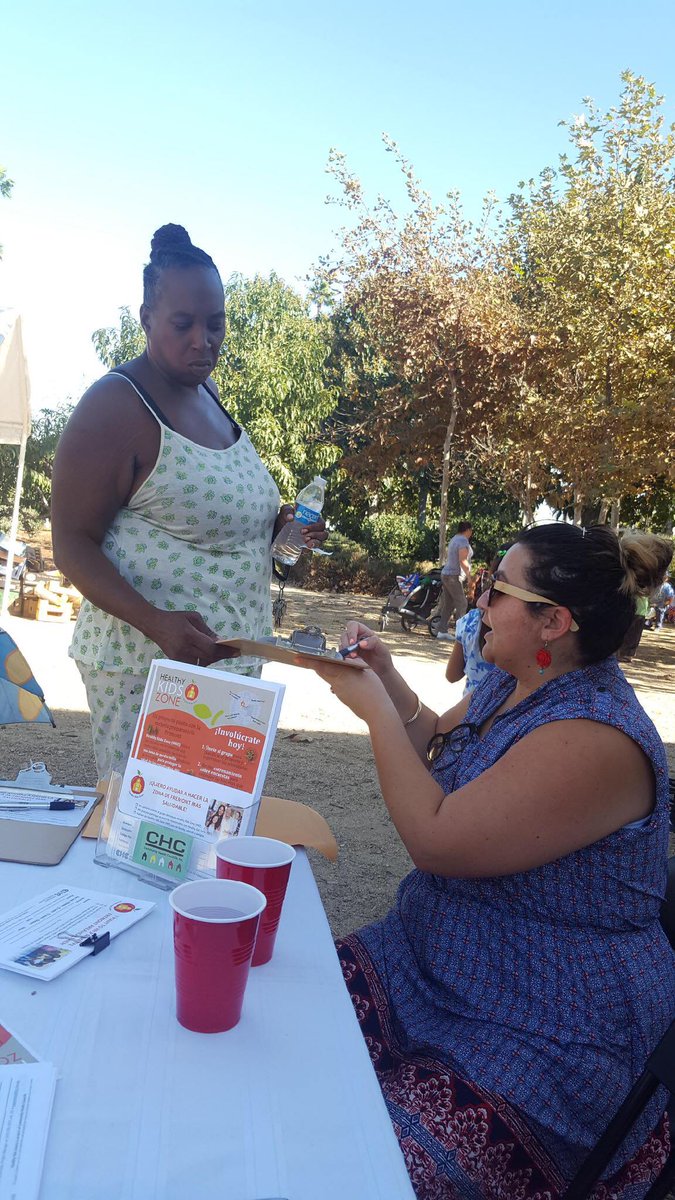 CHCinc's tweet photo. We’re out with @LANLT at Fremont HS food giveaway talking about #HealthyKidsZone. Check it out every Wednesday! https://t.co/dFD3dGB523