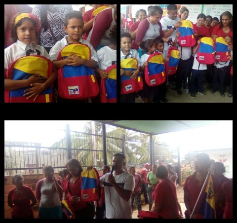 Rosalba_P71's tweet photo. #Estudiantes,EB JosefinaM.O.Camaguan,reciben morrales!!@josemvasquez @JauaMiranda @jesusmejias430 @maduro_en @MPPEDUCACION @providenciaI https://t.co/cq861msxwW