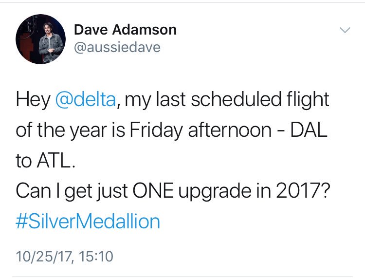 Adam_McLaughlin's tweet photo. #Followers RT with #UpgradeDave for @aussiedave - Nice guy needs some #LegRoom #Trending (@Delta this is a test) https://t.co/UC9snXC5fc
