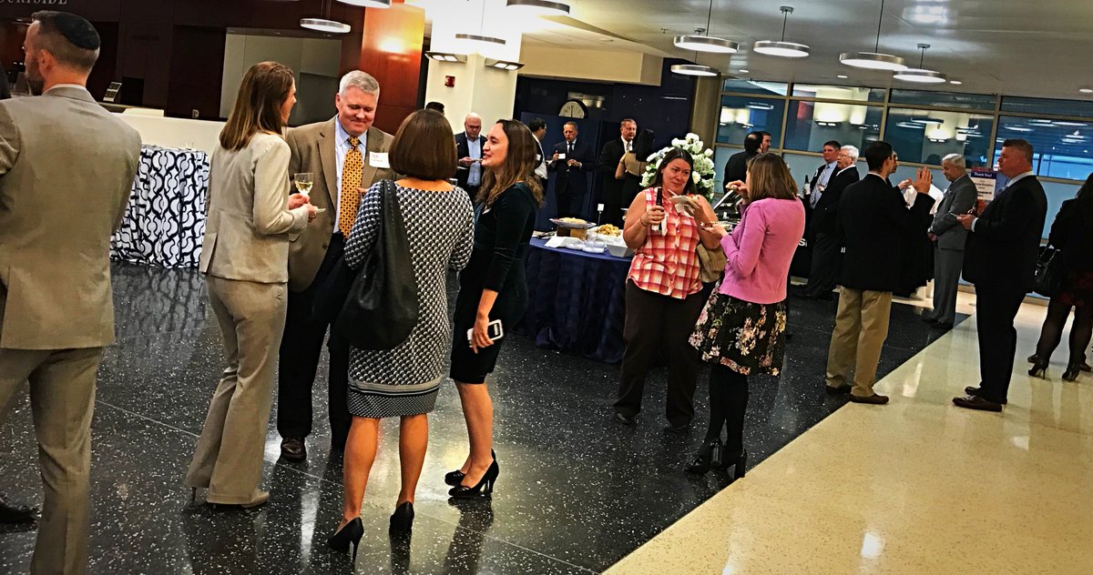 GeorgetownCLE's tweet photo. Thank you to all who attended the Welcome reception - it was a success! See you all tomorrow bright & early for day 1 of #GeorgetownHLLS https://t.co/f7IciixYG9