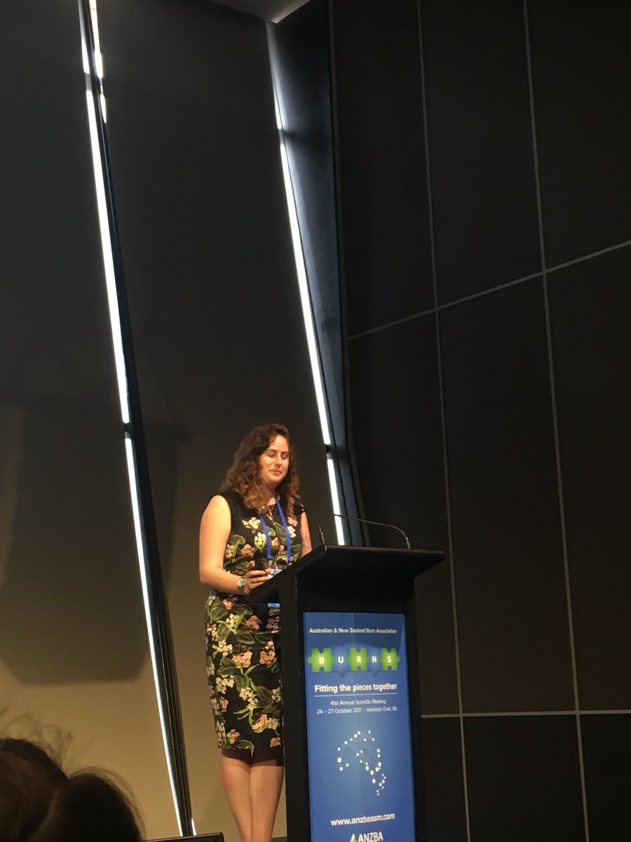 bec_paterson's tweet photo. @erinbrown12 on procedural pain: Start distraction early and encourage the child! Don't forget to encourage parents too! #ANZBA2017 https://t.co/DXFxLMOAo0