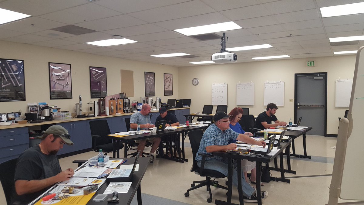 Teaching ASSA ABLOY Advanced Keying and Masterkeying class today through Friday. #AAAU
