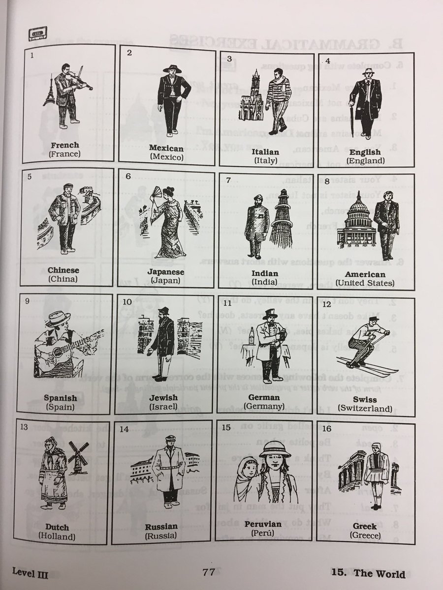 “Stereotypes for 100 please, Alex.”
#eltcoursebookart