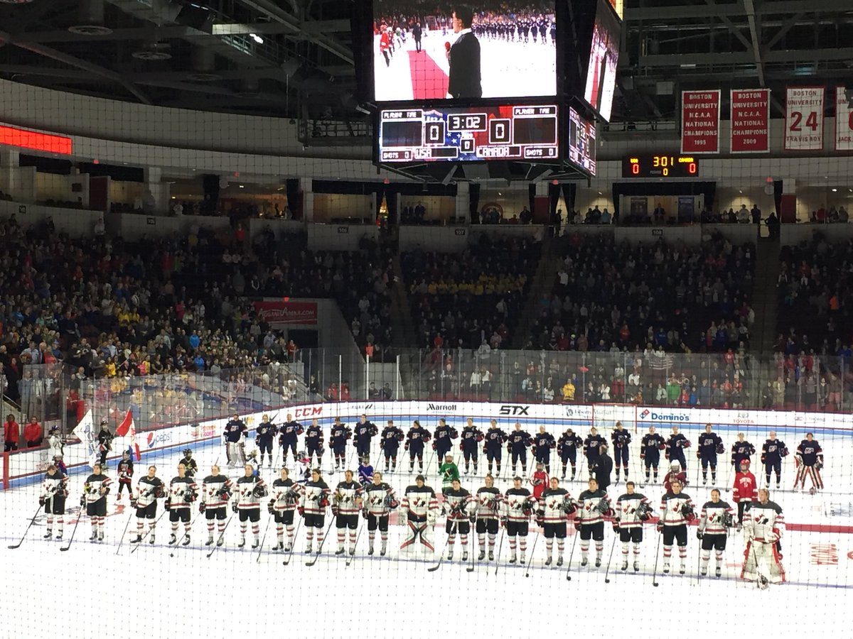 wihvoicepower's tweet photo. Drop the puck!!! @usahockey vs @HC_Women #TimeIsNowTour #WIH https://t.co/FYkr5bfxoc