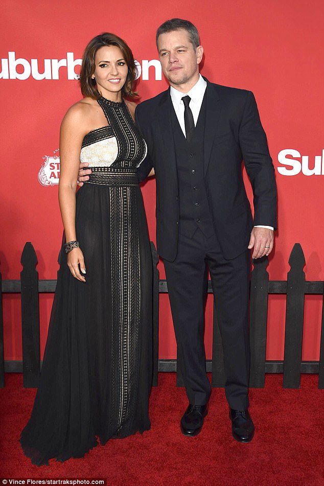 PerfectTux's tweet photo. Our favorite look this week is Matt Damon at Suburbicon LA wearing a classic 3 piece black suit!
Image: Dailymail
#PerfectTux #Blacksuit https://t.co/RayGqdwKsn