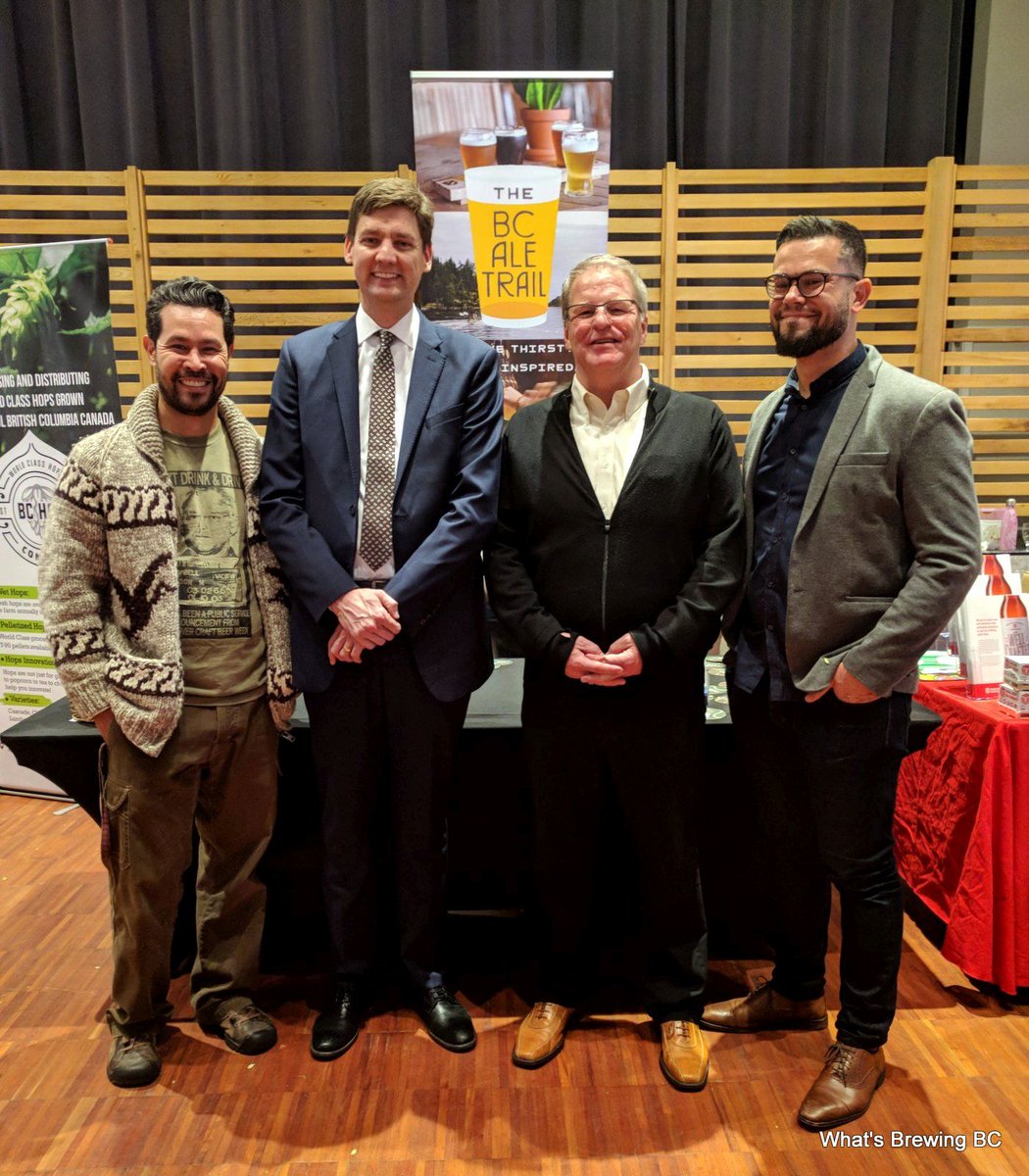 Many thanks to <a href="/Dave_Eby/">David Eby</a> for attending the BC Craft Brewer's Conference last Friday &amp; discussing the growth &amp; regulation of the industry