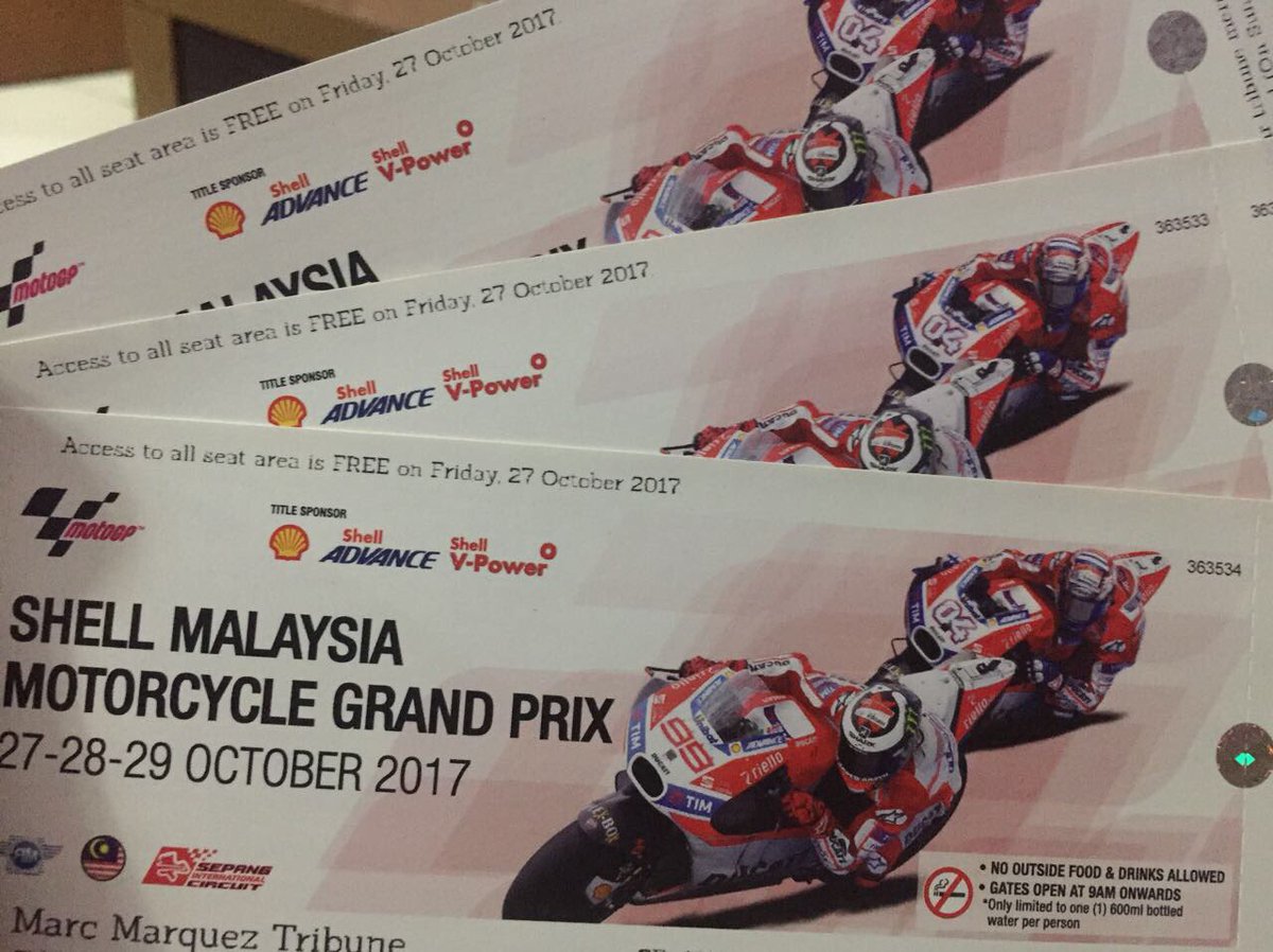 Tiketmotogpsepang Hashtag On Twitter