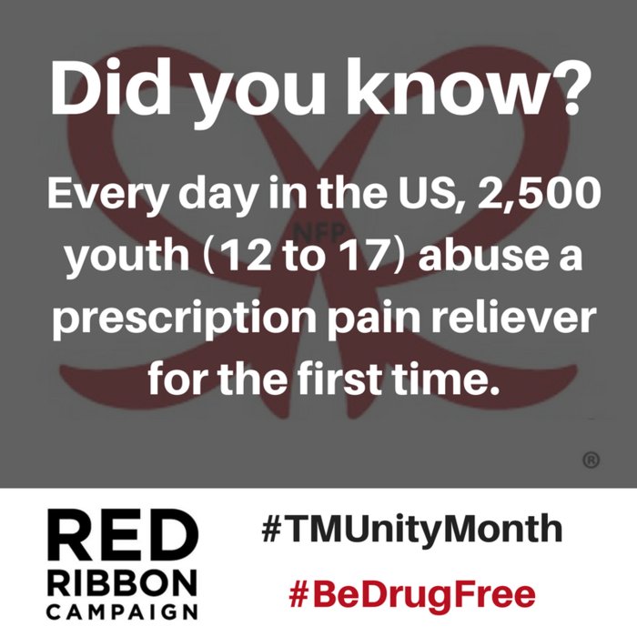 msd25's tweet photo. It’s Red Ribbon Week. Join #MSD25 & @Tulalip_Tribes Youth Services in taking a stand against drugs! https://t.co/U7O2bzzqhx #TMUnityMonth https://t.co/8GdUJ8PPzf