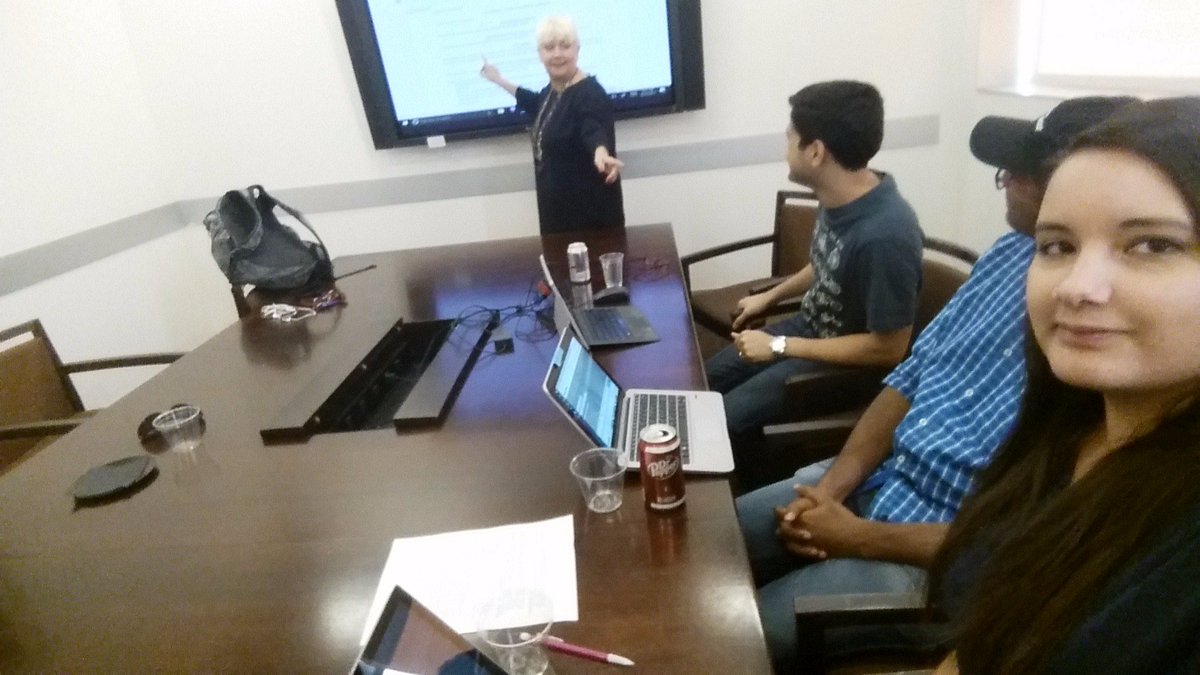 Our program provides our grads with a communications coach to help our grads transition into the workforce! Today we worked on our resumes!