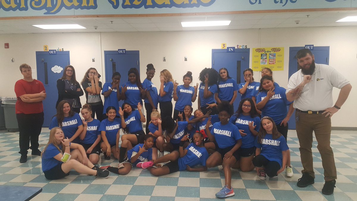 Mr_Gernertt's tweet photo. @HCPSMarshallMS 

It was a wonderful game, we loved playing against @TomlinMS. Ended in a tie game 28-28, great team and coaches. https://t.co/t8EYx5U4fi