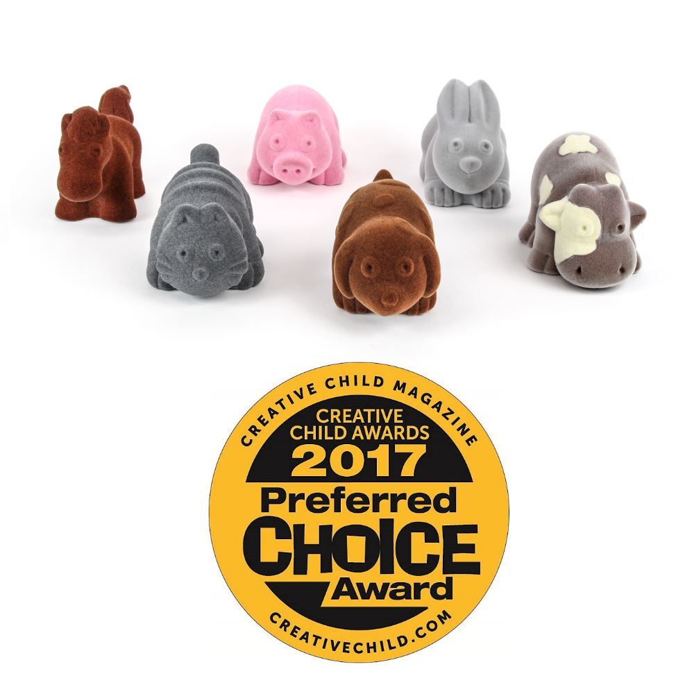 A #toyaward for our #sensory animal toys! Pretend play helps creativity and social skill development. buff.ly/2lgqL7n